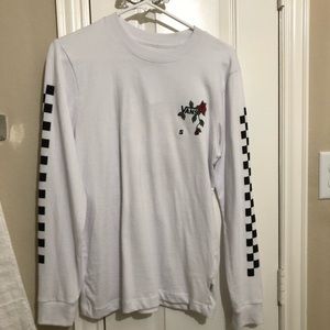 Vans White long sleeve (new with tags)